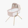 Børnesenge & Tilbehør|Lionelo Malin Evo Bedside Crib, Beige Natural