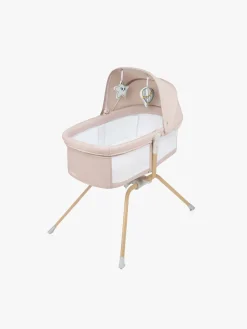 Børnesenge & Tilbehør|Lionelo Malin Evo Bedside Crib, Beige Natural