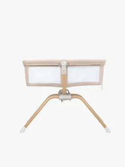 Børnesenge & Tilbehør|Lionelo Malin Evo Bedside Crib, Beige Natural
