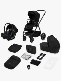 Lionelo Duo- & Kombivogne-Meril 3-in-1 Kombivogn, Black Onyx