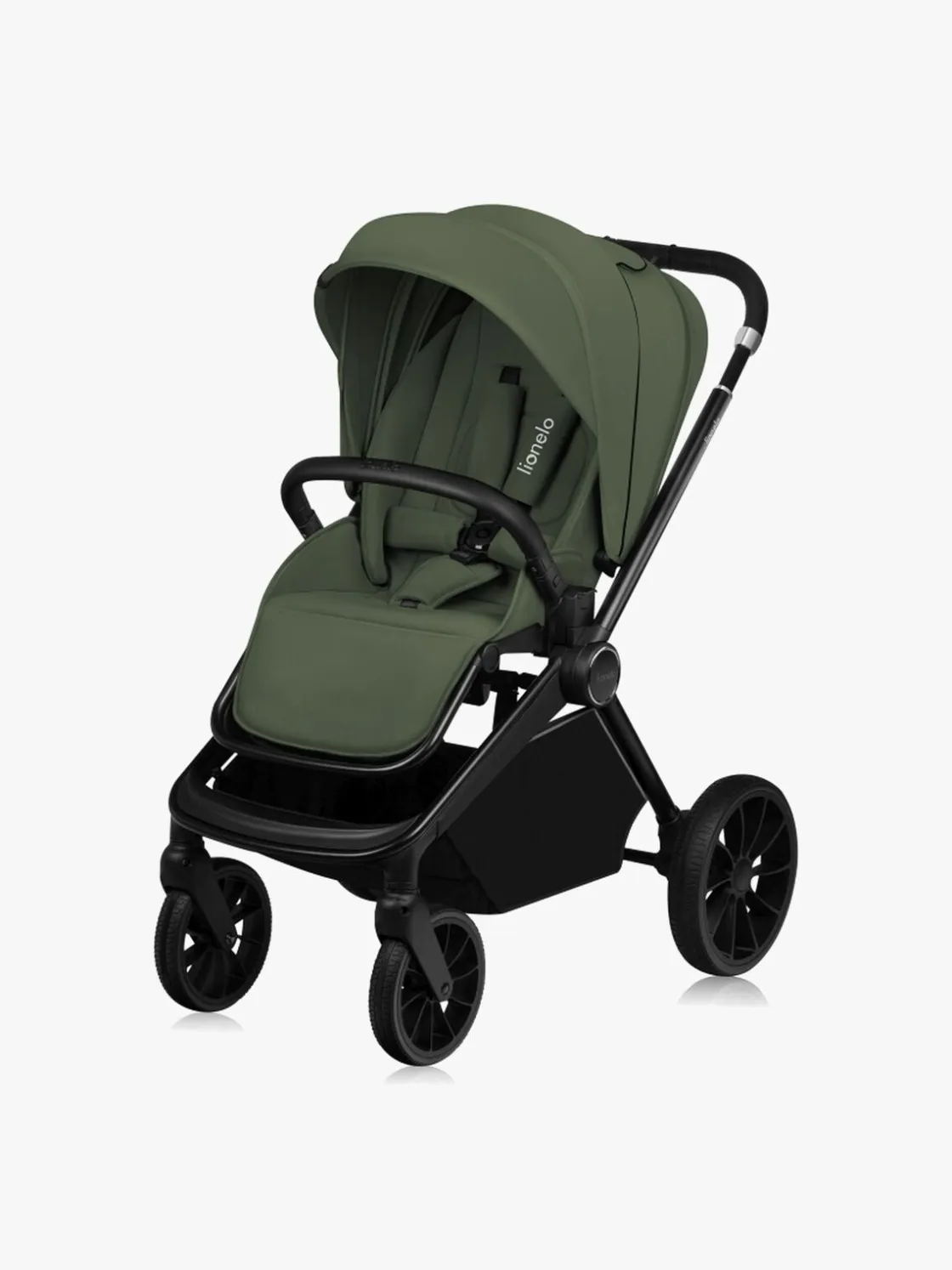 Duo- & Kombivogne|Lionelo MIKA Plus 2-in-1 Duovogn, Green Olive Grøn
