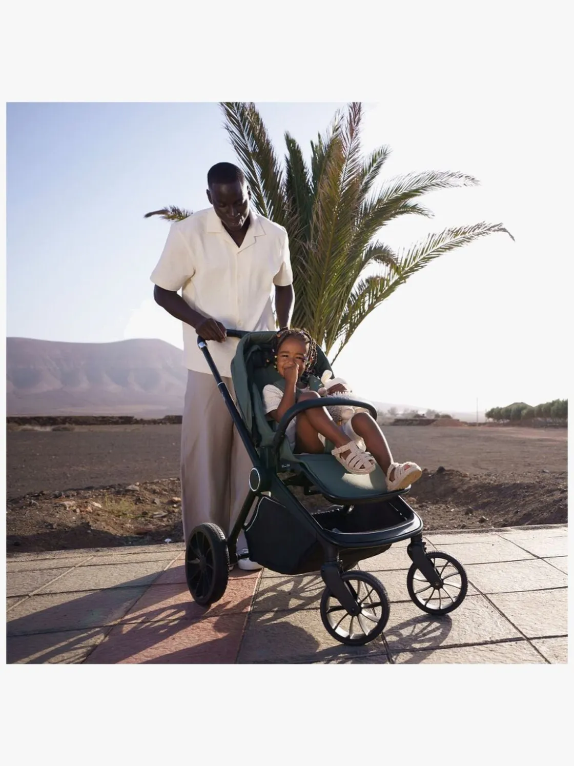 Duo- & Kombivogne|Lionelo MIKA Plus 2-in-1 Duovogn, Green Olive Grøn