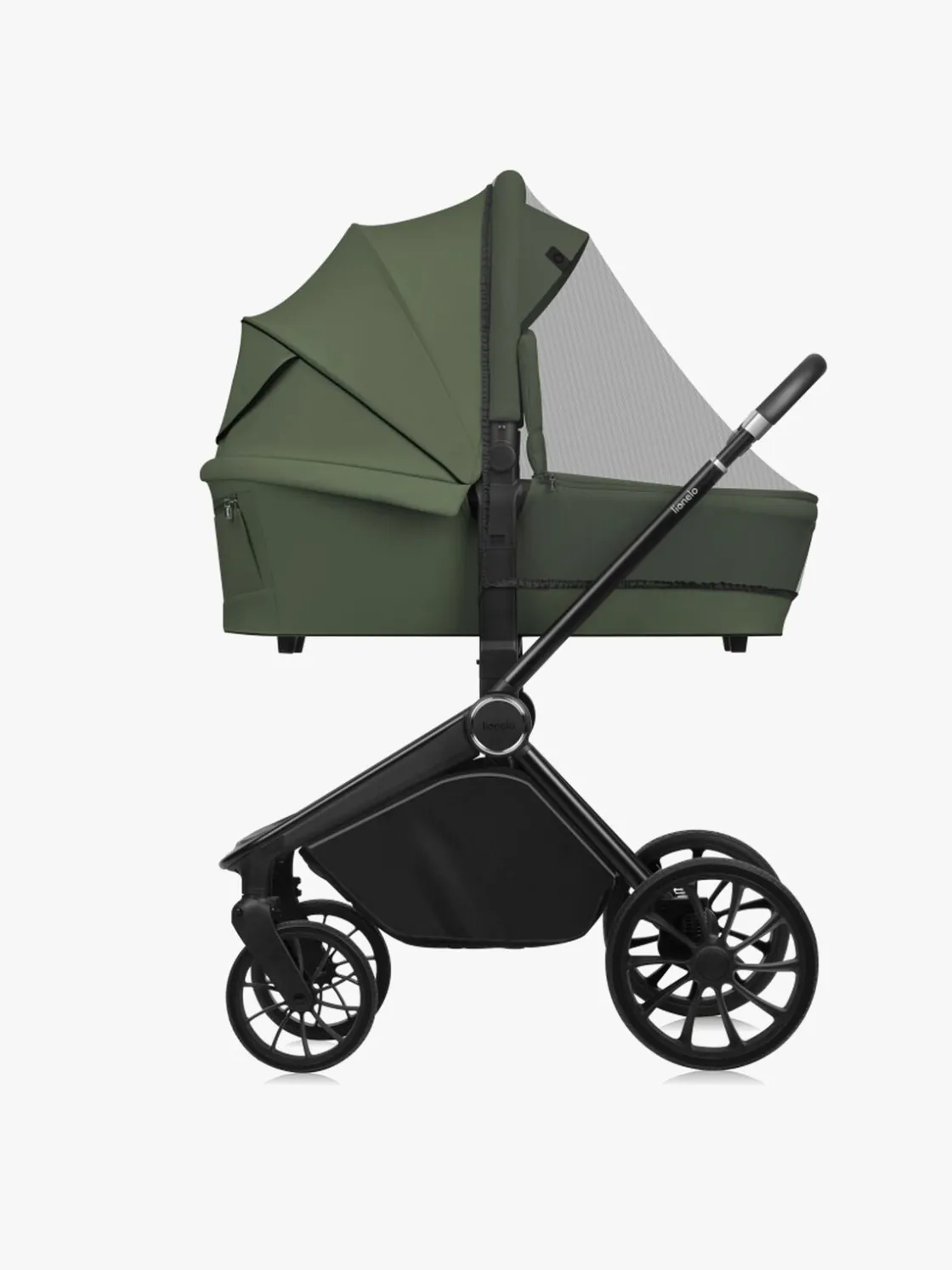 Duo- & Kombivogne|Lionelo MIKA Plus 2-in-1 Duovogn, Green Olive Grøn