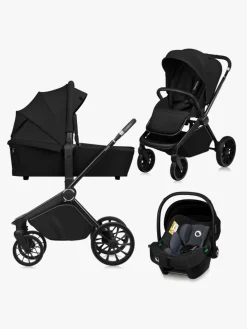 Lionelo Duo- & Kombivogne-MIKA Plus 3-in-1 Duovogn, Black Onyx