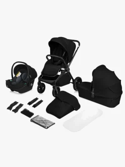 Lionelo Duo- & Kombivogne-MIKA Plus 3-in-1 Duovogn, Black Onyx