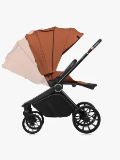 Lionelo Duo- & Kombivogne-MIKA Plus 3-in-1 Duovogn, Brown Rust