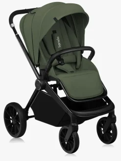 Klapvogne|Lionelo MIKA Plus Klapvogn, Green Olive Grøn