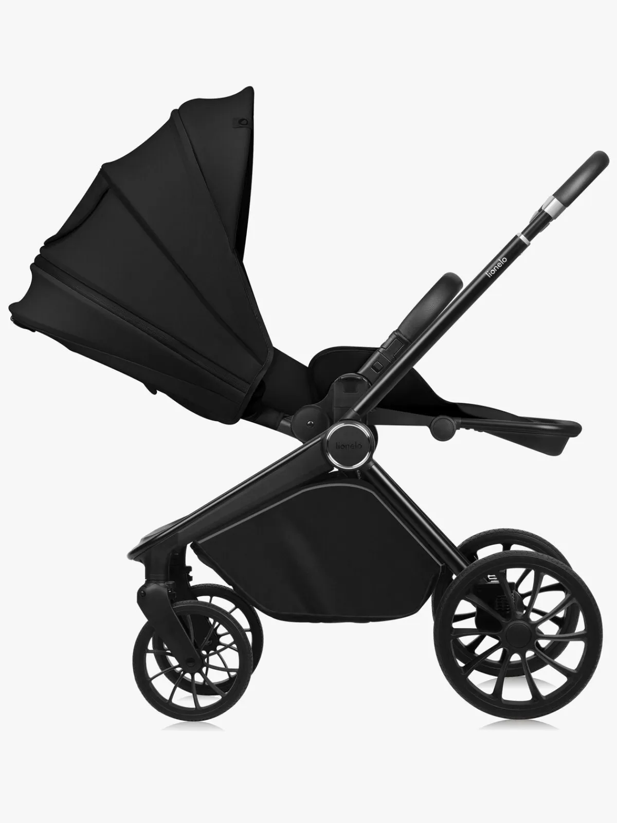 Klapvogne|Lionelo MIKA Plus Klapvogn, Black Onyx Sort