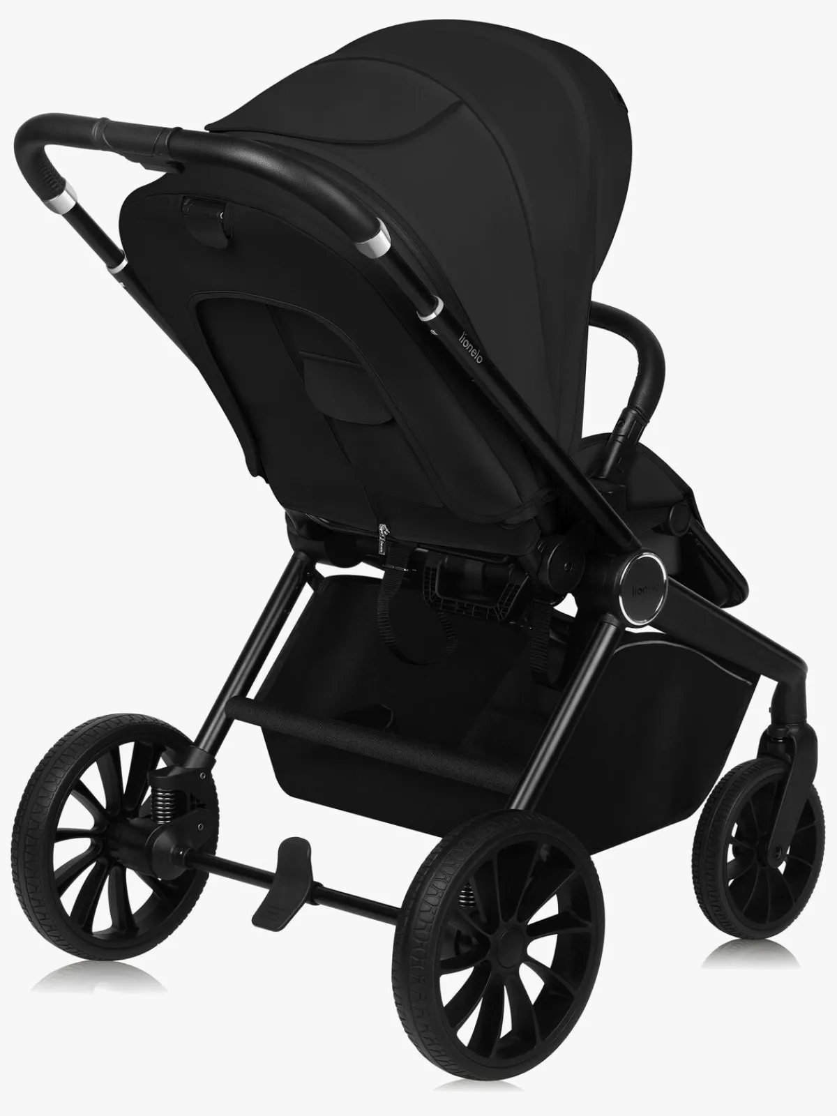 Klapvogne|Lionelo MIKA Plus Klapvogn, Black Onyx Sort