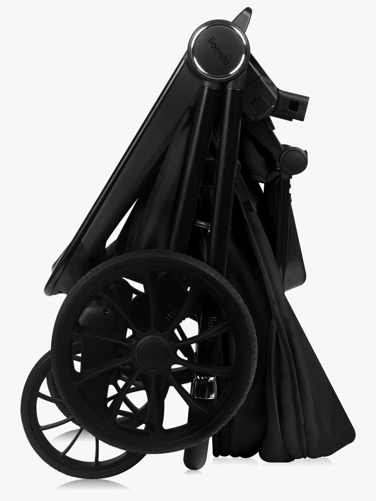 Klapvogne|Lionelo MIKA Plus Klapvogn, Black Onyx Sort