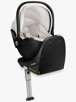 Autostole 0-13 Kg|Lionelo Moxie i-Size Autostol Baby inkl. Base, Sand Beige