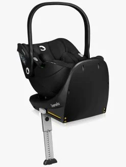 Lionelo Autostole 0-13 Kg-Moxie i-Size Autostol Baby inkl. Base, Black Carbon