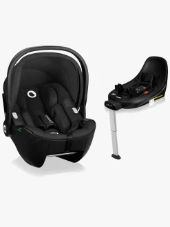 Lionelo Autostole 0-13 Kg-Moxie i-Size Autostol Baby inkl. Base, Black