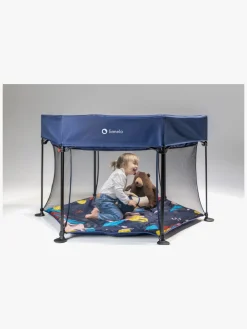 Sikkerhed|Lionelo ROEL Kravlegård  til Barn & Baby, Navy