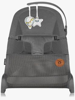 Skråstole & Babygynger|Lionelo Skråstol JUNE, Air Grey Graphite Grå