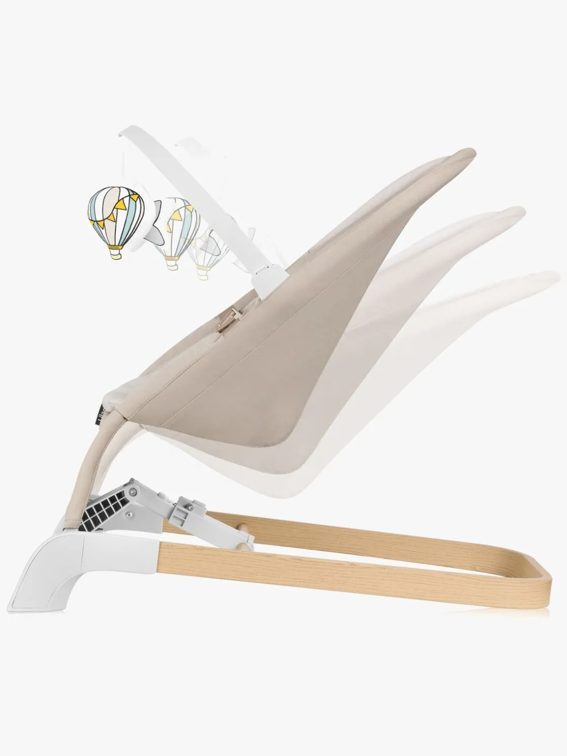 Skråstole & Babygynger|Lionelo Skråstol LILAC, Beige Sand