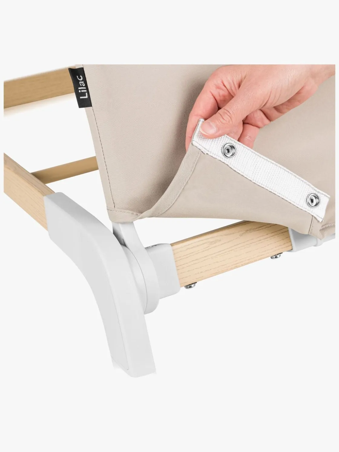 Skråstole & Babygynger|Lionelo Skråstol LILAC, Beige Sand