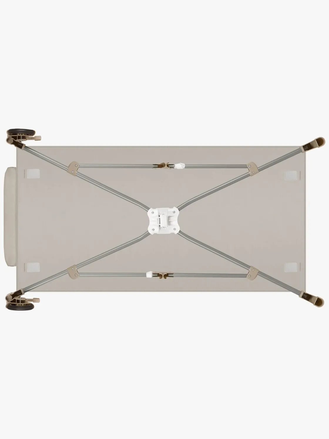 Børnesenge & Tilbehør|Lionelo STEFI PLUS Weekendseng, Cappuccino Beige