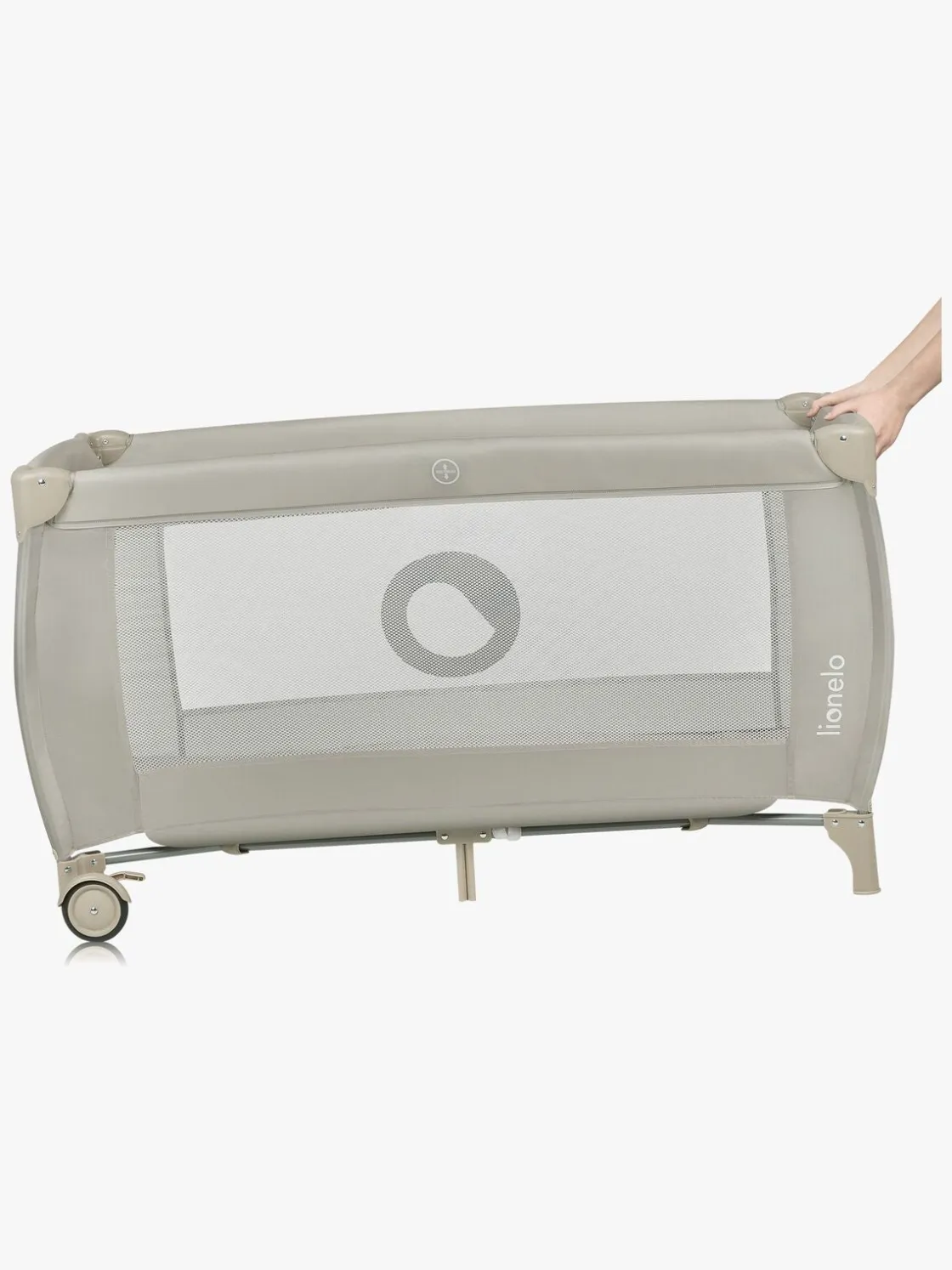 Børnesenge & Tilbehør|Lionelo STEFI PLUS Weekendseng, Cappuccino Beige