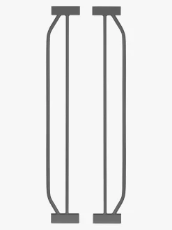 Sikkerhed|Lionelo Truus Slim Sikkerhedsgitter, Grey Graphite/Natural Grå/Beige