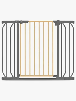 Sikkerhed|Lionelo Truus Slim Sikkerhedsgitter, Grey Graphite/Natural Grå/Beige