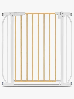 Sikkerhed|Lionelo Truus Slim Sikkerhedsgitter, White/Natural Hvid/Beige