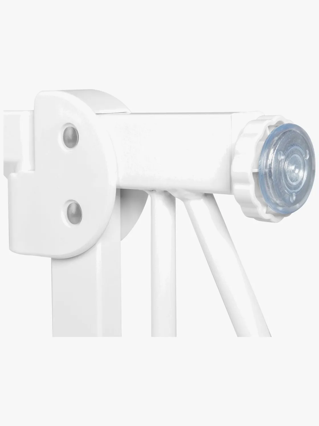 Sikkerhed|Lionelo Truus Slim Sikkerhedsgitter, White/Natural Hvid/Beige