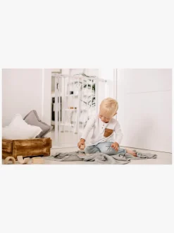 Sikkerhed|Lionelo Truus Slim Sikkerhedsgitter, Led White Hvid