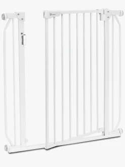 Sikkerhed|Lionelo Truus Slim Sikkerhedsgitter, Led White Hvid