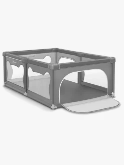 Sikkerhed|Lionelo WILLOW Kravlegård  til Barn & Baby, Grey Concrete Grå