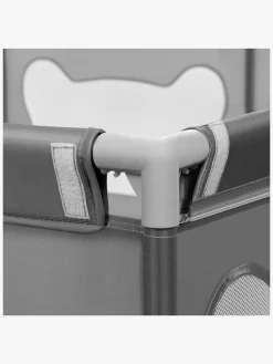 Sikkerhed|Lionelo WILLOW Kravlegård  til Barn & Baby, Grey Concrete Grå