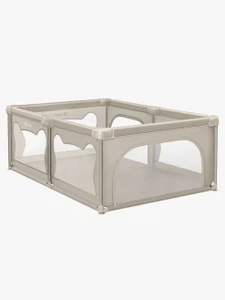 Lionelo Sikkerhed-WILLOW Kravlegård  til Barn & Baby, Sand
