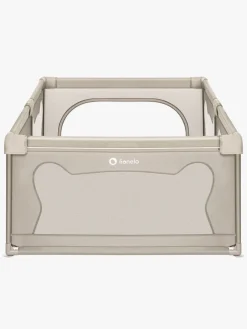 Lionelo Sikkerhed-WILLOW Kravlegård  til Barn & Baby, Sand