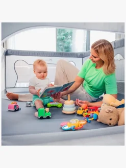 Lionelo Sikkerhed-WILLOW Kravlegård  til Barn & Baby, Sand