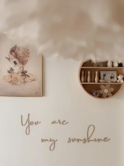 Interiør|Liswycina lis wycina You Are My Sunshine Vægdekoration