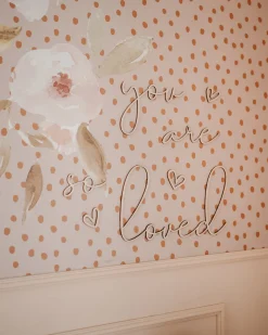 Interiør|Liswycina lis wycina You Are So Loved Vægdekoration