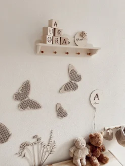 Børn Liswycina Interiør-Butterflies Vægdekoration