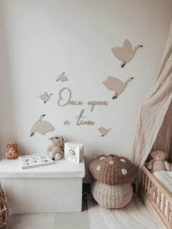 Børn Liswycina Interiør-Once Upon A Time 3 Vægdekoration Gæs