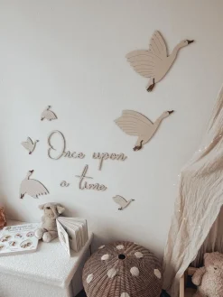 Børn Liswycina Interiør-Once Upon A Time 3 Vægdekoration Gæs