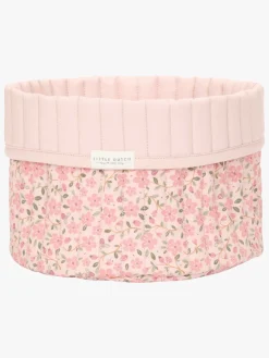 Opbevaring|LittleDutch Little Dutch Fairy Floral Opbevaringskurv S, Pink