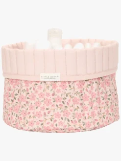 Opbevaring|LittleDutch Little Dutch Fairy Floral Opbevaringskurv S, Pink