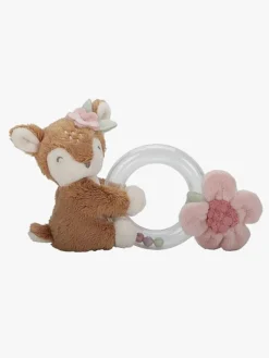 Babylegetøj|LittleDutch Little Dutch Fairy Garden Deer Rangle Brun/Lyserød