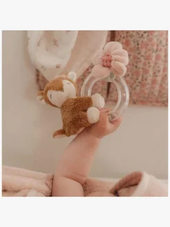 Babylegetøj|LittleDutch Little Dutch Fairy Garden Deer Rangle Brun/Lyserød