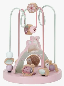 Trælegetøj|LittleDutch Little Dutch Fairy Garden Deer Kuglelabyrint Lyserød