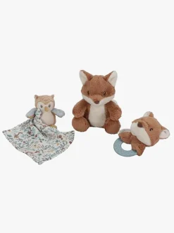 Dåbsgaver|LittleDutch Little Dutch Forest Friends Gavesæt Brun/Blå