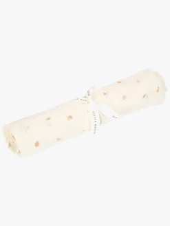 LittleDutch Stofbleer, Nusseklude & Babytæpper-Little Dutch Forest Treasures Tæppe/ Stofble i Musselin, Hvid