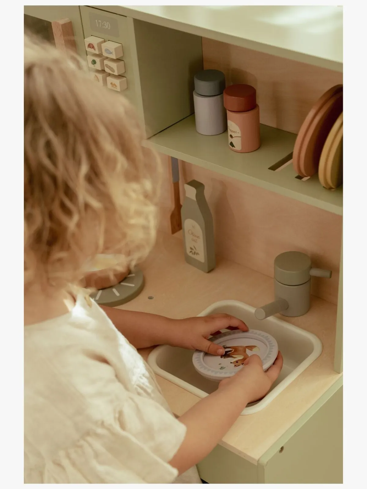 LittleDutch Rolleleg-Little Dutch Køkkensæt, Mintgrøn