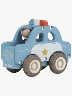 Legetøjsbiler & -Fartøjer|LittleDutch Little Dutch Politibil med Figur Blå