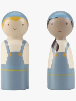 Legetøjsbiler & -Fartøjer|LittleDutch Little Dutch Skraldevogn med Figurer