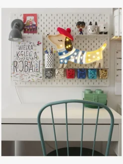 Lamper & Belysning|LittleLights Little Lights Lampe Hundehvalp, French Style Blå